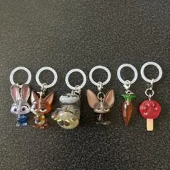 ミ*ー様 【新品未使用】ズートピアめじるしアクセサリーコンプセット