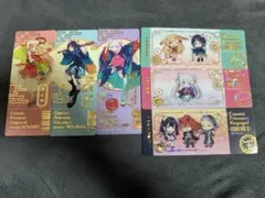 かぐや姫！　ラウンドワン　箔押しチケット風クリアカード　コンプセット かぐや姫！ ラウンドワン 箔押しチケット風クリアカード コンプセット