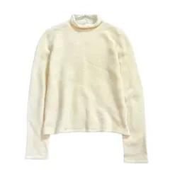 HERMES マルジェラ期 カシミヤ100% ノースリーブニット ハイネック