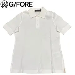 【未使用】定価4.7万円 G/FORE レディース ホワイト 半袖 ポロシャツのサムネイル