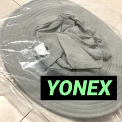 新品大会限定品★YONEXサファリハット★グレー帽子ソフトテニスゴルフ夏試合観戦