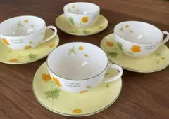 コーヒーセット　花柄