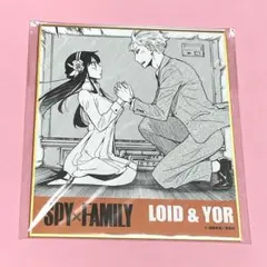 【原作イラスト！】SPY×FAMILY ロイド　ヨル　ミニ紙