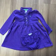 Ralph Lauren 18M 紫 ワンピース セット