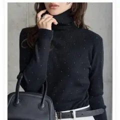 神戸レタス タートル 薄手ニット Mサイズ程度