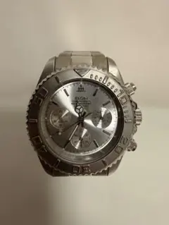 ELGIN クロノグラフ 200m防水 メンズ腕時計 稼働品のサムネイル