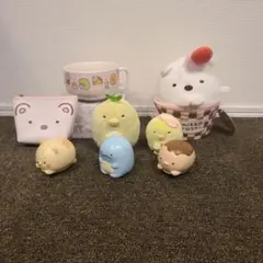 【土日限定価格】すみっコぐらしのぬいぐるみとグッズセット