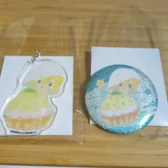 山姥切国広　わんぱく！刀剣乱舞　アクリルキーホルダー　缶バッチセット