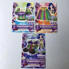 アイカツカード　Bohemian Sky 3点セット