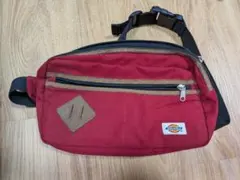 Dickies ディッキーズ ウエストポーチ ボディバッグ レッド