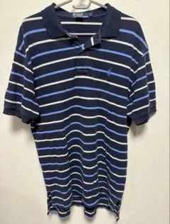 Polo by Ralph Lauren ポロシャツ ボーダー L