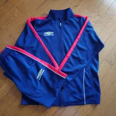 【美品】UMBRO アンブロ ジャージ 上下 MS ネイビー