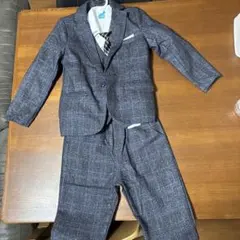 グレー系 フォーマルスーツ　120サイズ