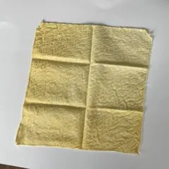 沖縄北部特有のフクギ染めハンカチ