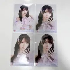 =LOVE イコラブ 大谷映美里 生写真 魔法少女 4枚セット