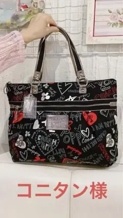 2026年最新】COACH_POPPYグラフィティトートバッグの人気アイテム 