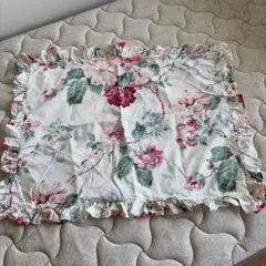 RALPH LAUREN HOME 枕カバー フリル 花柄　中古品