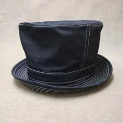 h051 トップハット　11㌉デニム　57〜59㌢　ワンウォッシュ h051 トップハット 11㌉デニム 57〜59㌢ ワンウォッシュ - メルカリ