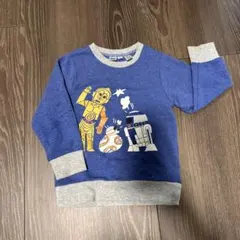 STAR WARS C-3PO R2-D2 トレーナー 100cmのサムネイル