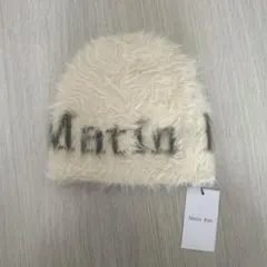 Matin Kim ニット帽 クリーム色