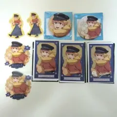 鬼滅の刃　AGF 缶バッジ　ステッカー　チェキ風ブロマイド　善逸