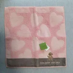 kate spadeタオルハンカチ