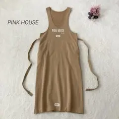 【じゅん様専用】ピンクハウス　ジャンパースカート　ロング　スウェット生地