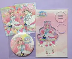 ひろがるスカイ!プリキュア　キュアプリズム　アクスタ　缶バッジ　カード