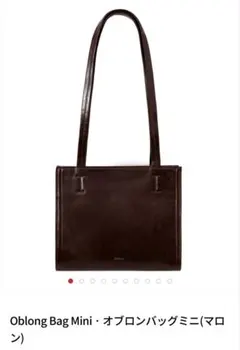 美品◎STAND OIL オブロンバッグ　タイニー　マロン　ショルダーバッグ Oblong Bag · オブロンバッグ(マロン) – Stand Oil Japan
