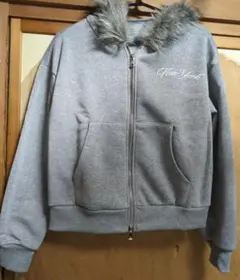 SHEIN グレーパーカー（Ｓ）