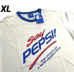 新品　ペプシ コーラ PEPSI T シャツ 企業Tシャツ 飲料系　カスレロゴのサムネイル