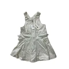 べべ SASSON サッソーン ジャンパースカート ホワイト 白