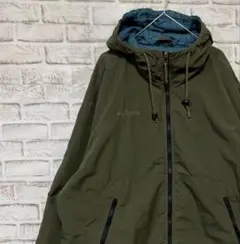 コロンビア　マウンテンパーカー中綿カーキアウトドア17