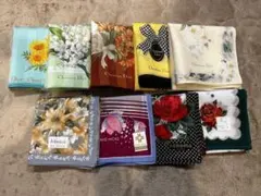 Christian Dior ハンカチ　花柄　リボン　その他9枚まとめ売り