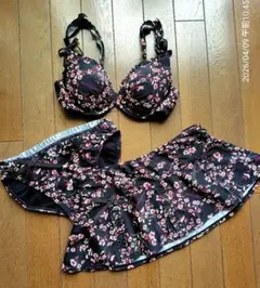 花柄セパレート水着・ビキニ