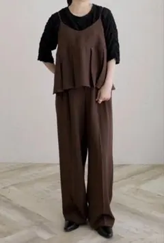 しまむら　陽　ilsolore セットアップ　ワイドパンツセットМ