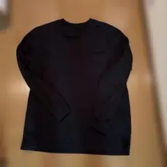 GU ブラック 長袖カットソー L