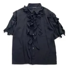 robe de chambre コムデギャルソン フリル半袖シャツ M 2001 - メルカリ