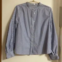 【美品】ストライプシャツ