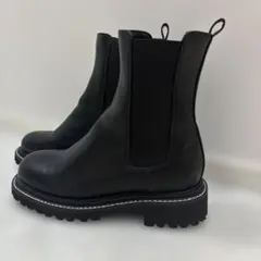 オリエンタルトラフィック　スクエアトゥチェルシーブーツサイドゴ