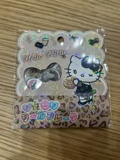 ハローキティ おはじきシールフレーク　ギャルキティ　ヒョウ柄　サンリオ