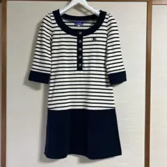 BURBERRY BLUE LABEL ワンピース 五分袖 38
