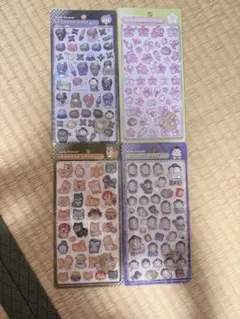 ボンボンドロップシール 和柄 4種セット