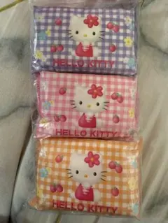 【新品】当時物　1999年ハローキティ　ポケットティッシュ　レトロ