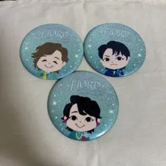 ミセス フィヨルド ガチャ 缶バッジ 3種 コンプリート