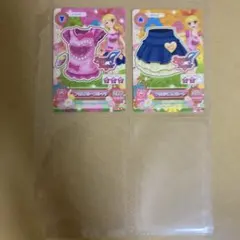 アイカツ フリルスリーブTシャツ フリルデニムスカート 星宮いちご