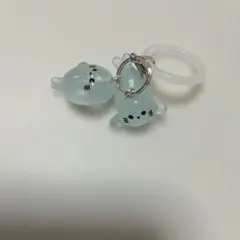 アザラシ ミニチュアチャーム アンブレラマーカー 2個セット