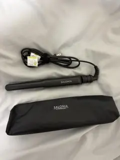 SALONIA ストレートヘアアイロン ブラック　15mm