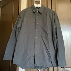 UNIQLO U ダークグレー 長袖シャツ L