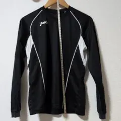 asics 長袖ウォームアップウェア XW739G ブラック L